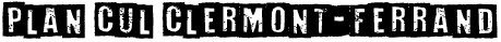 plan cul Clermont-Ferrand