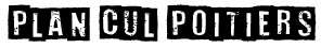 plan cul Poitiers